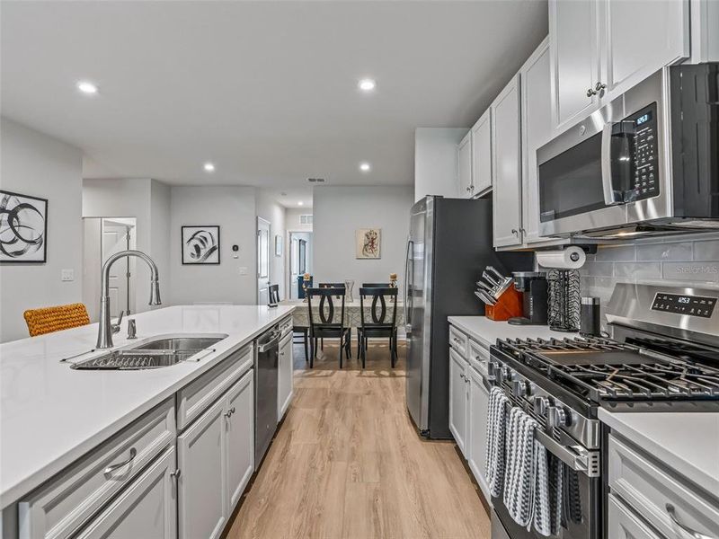 Furnished interior view inside a new home in , Lady Lake (Image 30). Furnished interior view inside a new home in , Lady Lake (Image 30).