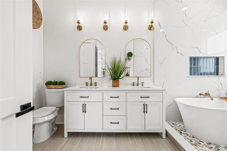 Furnished interior view inside a new home in , St. Petersburg (Image 18).