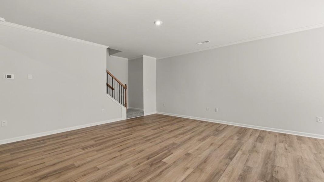 Spacious, unfurnished interior of a new home in Hughes Court, Dawsonville (Image 13).
