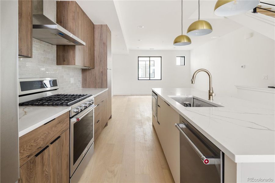 Furnished interior view inside a new home in , Denver (Image 4).