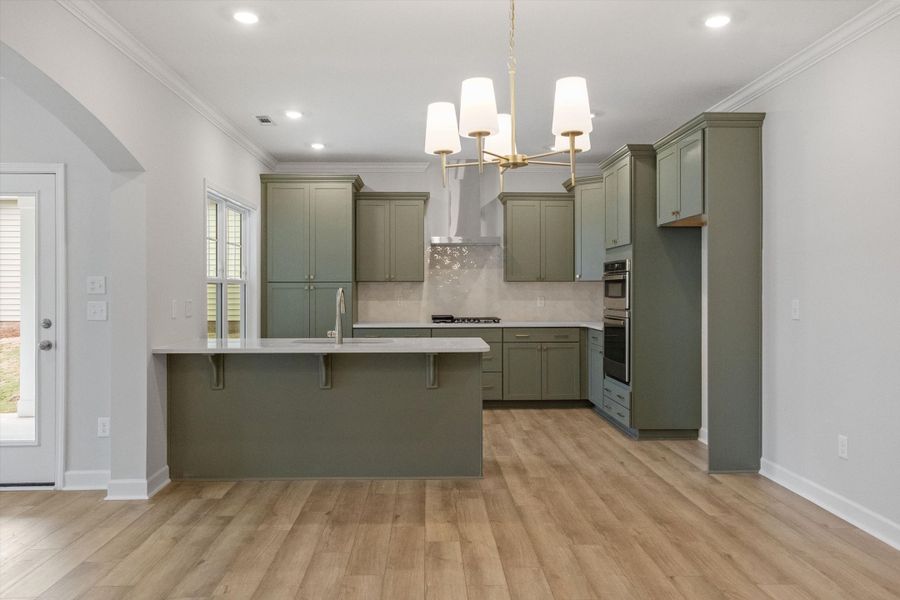 Furnished interior view inside a new home in Winston Ridge, Youngsville (Image 8).
