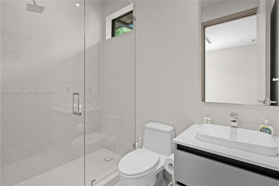 Furnished interior view inside a new home in , Miami (Image 18).