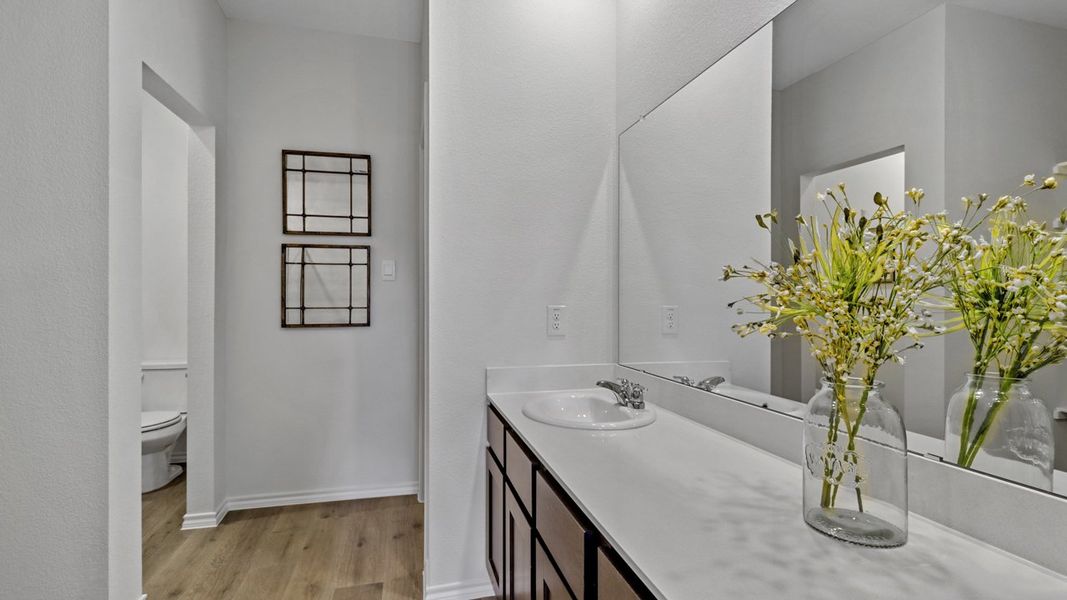 Furnished interior view inside a new home in The Reserve at Timber Creek, Lindale (Image 28).