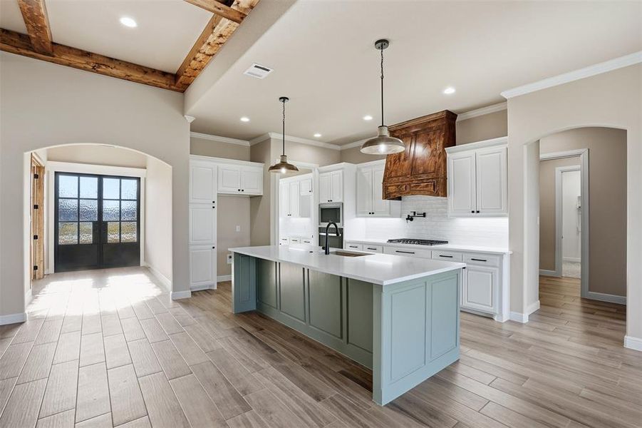 Furnished interior view inside a new home in , Granbury (Image 7). Furnished interior view inside a new home in , Granbury (Image 7).