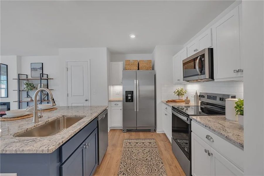 Furnished interior view inside a new home in Village Green, Adairsville (Image 13).