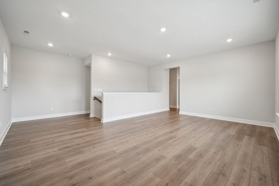 Spacious, unfurnished interior of a new home in Stafford at Langtree, Mooresville (Image 20).