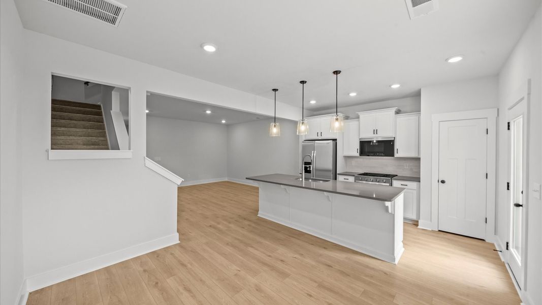 Furnished interior view inside a new home in Saluda Crossing, Piedmont (Image 11).
