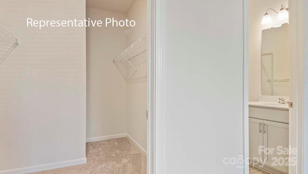 Spacious, unfurnished interior of a new home in Stanton, Richburg (Image 22).