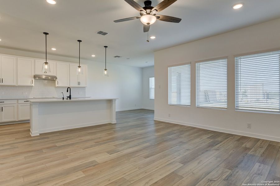 Spacious, unfurnished interior of a new home in The Preserve at the Wilder, Adkins (Image 31).