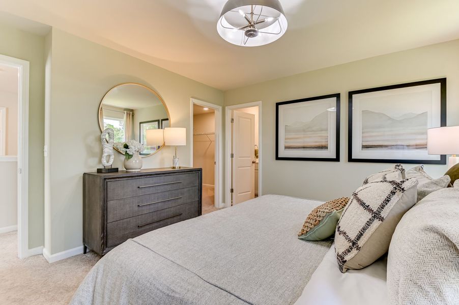Representative furnished interior of a home built from the Frazier by Stanley Martin Homes in Essence at Bent Creek Village, Thomson (Image 112). Representative furnished interior of a home built from the Frazier by Stanley Martin Homes in Essence at Bent Creek Village, Thomson (Image 112).