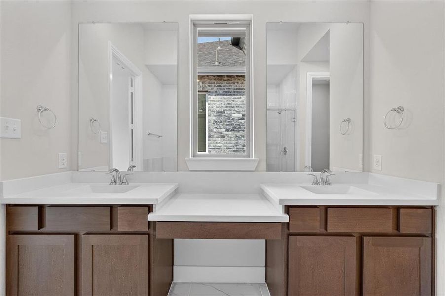 Furnished interior view inside a new home in Meraki, Forney (Image 10).