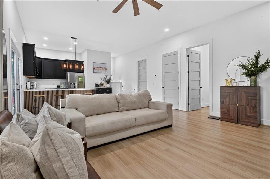 Furnished interior view inside a new home in , Ellijay (Image 5). Furnished interior view inside a new home in , Ellijay (Image 5).