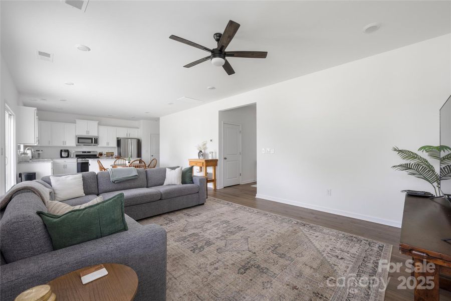 Furnished interior view inside a new home in Piper Landing, Concord (Image 28).