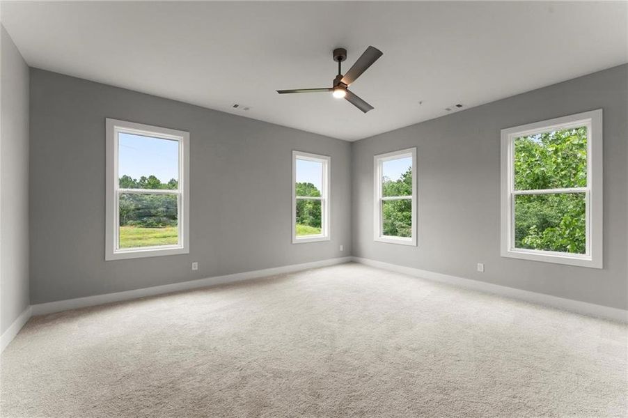 Spacious, unfurnished interior of a new home in West Town, Atlanta (Image 39).