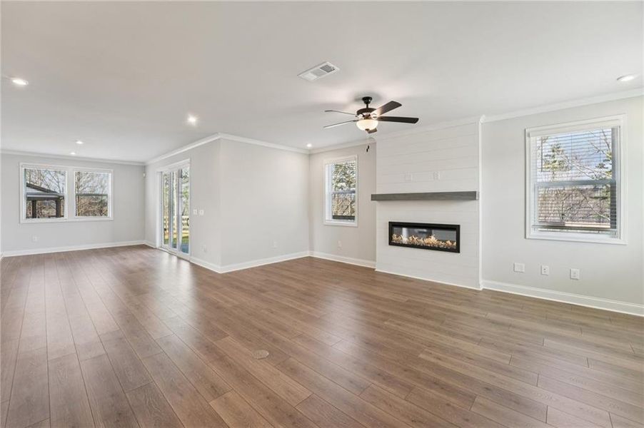 Spacious, unfurnished interior of a new home in Tiberon Woods, Cumming (Image 62). Spacious, unfurnished interior of a new home in Tiberon Woods, Cumming (Image 62).