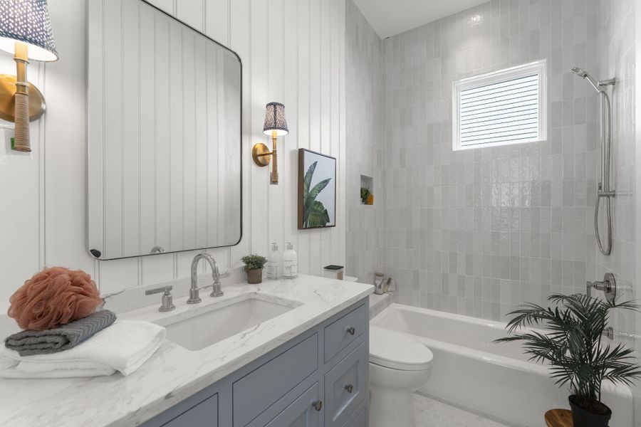 Furnished interior view inside a new home in , Mount Pleasant (Image 15).