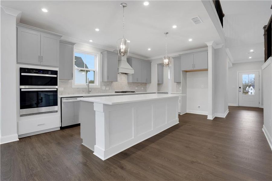 Furnished interior view inside a new home in Acacia, Cumming (Image 13).