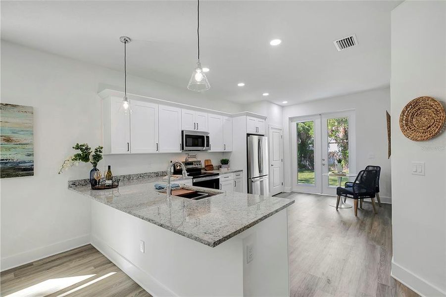 Furnished interior view inside a new home in , Tampa (Image 37). Furnished interior view inside a new home in , Tampa (Image 37).