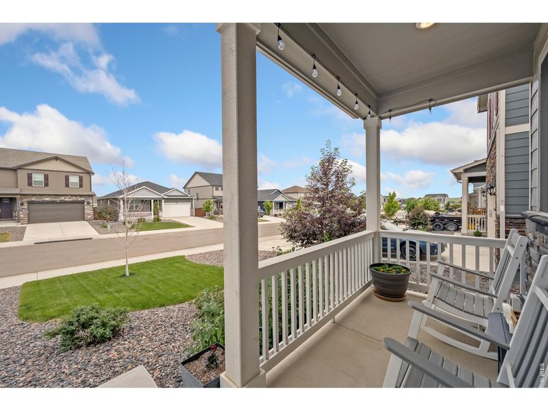 Exterior details and patio area of a home in Mallard Ridge, Johnstown (Image 23).