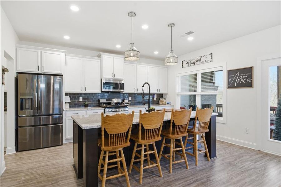 Furnished interior view inside a new home in , Dallas (Image 30).