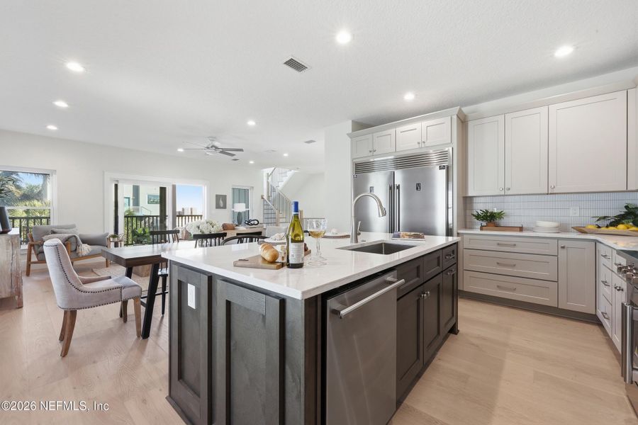 Furnished interior view inside a new home in , St. Augustine (Image 49).