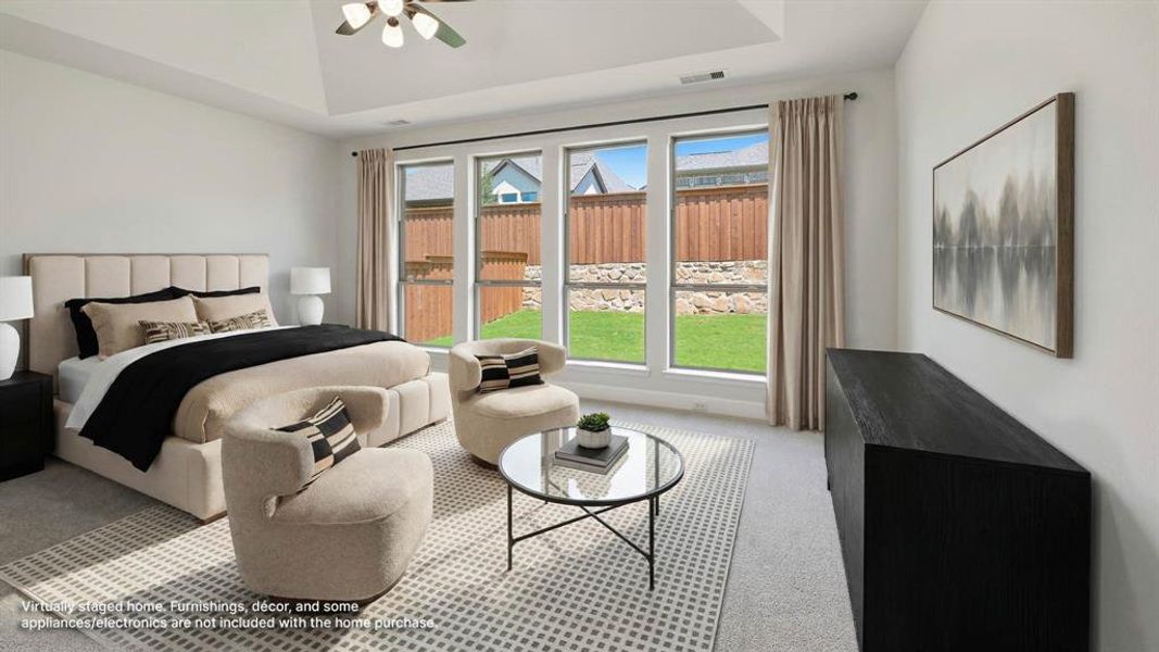 Furnished interior view inside a new home in Terraces, Rockwall (Image 9).