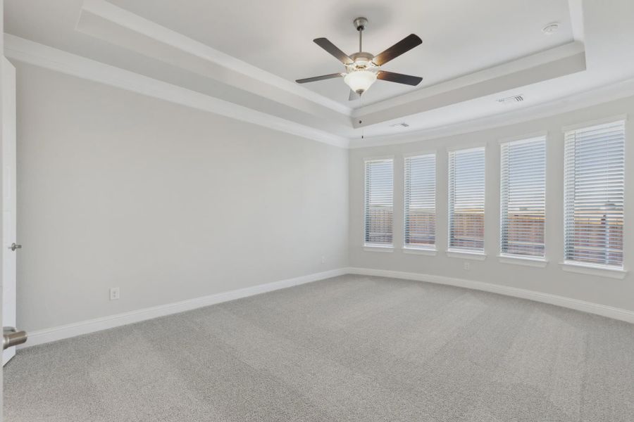 Representative unfurnished interior of a home built from the Carrington by Chesmar Homes in Karis, Crowley (Image 9). Representative unfurnished interior of a home built from the Carrington by Chesmar Homes in Karis, Crowley (Image 9).