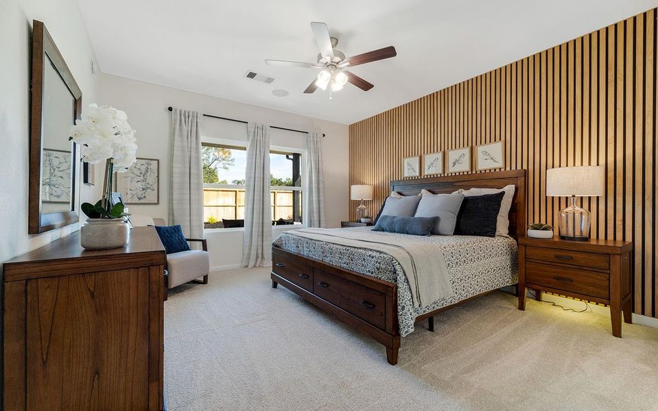 Furnished interior view inside a new home in Sweetgrass Village, Crosby (Image 13). Furnished interior view inside a new home in Sweetgrass Village, Crosby (Image 13).