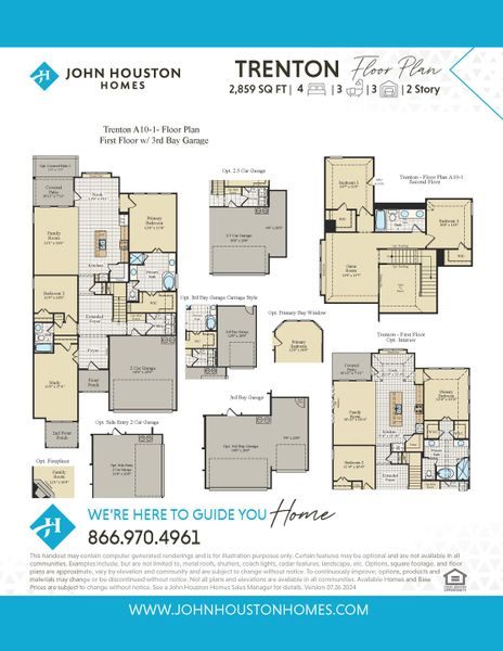 2D floor plan layout for the Trenton by John Houston Homes in The Oasis - Phase 1, Waxahachie, TX (Image 3). 2D floor plan layout for the Trenton by John Houston Homes in The Oasis - Phase 1, Waxahachie, TX (Image 3).