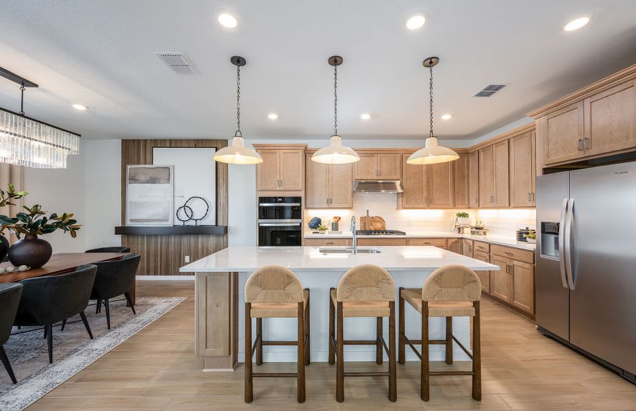 Representative furnished interior of a home built from the Yellowstone by Pulte Homes in Riversong, Parrish (Image 18).