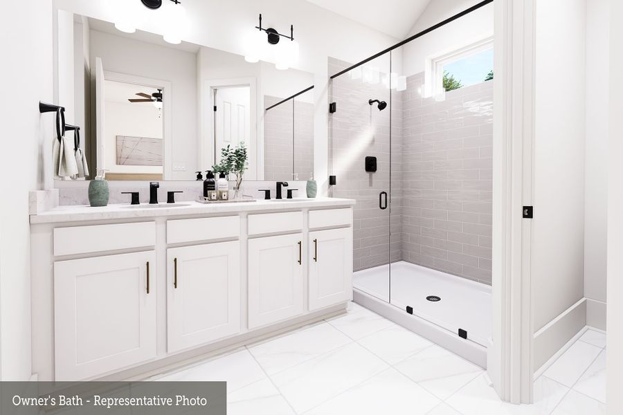 Representative furnished interior of a home built from the The Boerne by David Weekley Homes in Creekshaw – Gardens, Royse City (Image 3). Representative furnished interior of a home built from the The Boerne by David Weekley Homes in Creekshaw – Gardens, Royse City (Image 3).