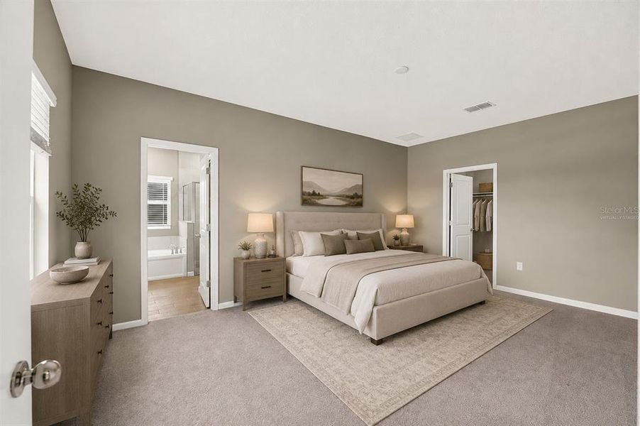 Furnished interior view inside a new home in , Alachua (Image 14). Furnished interior view inside a new home in , Alachua (Image 14).