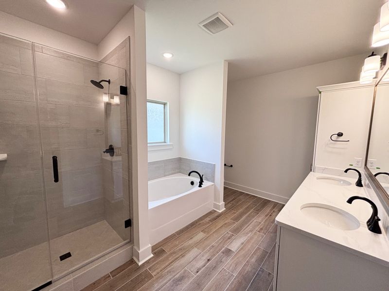 Furnished interior view inside a new home in Bird Song at Hammock Bay, Freeport (Image 13).