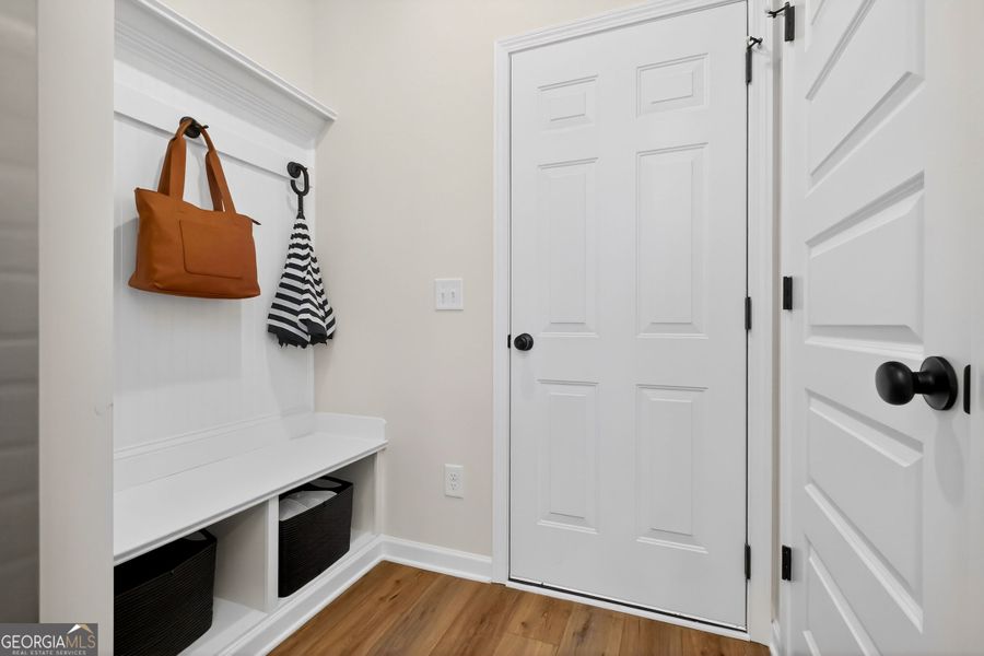 Furnished interior view inside a new home in Bryson Farms, Byron (Image 22).