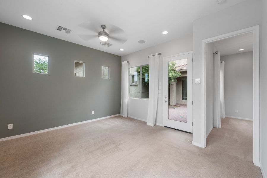 Spacious, unfurnished interior of a new home in Harvest - Enchantment Series, Queen Creek (Image 41).