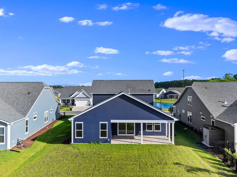 Exterior details and patio area of a home in Bridgewater - Shorehaven Village, Little River (Image 15). Exterior details and patio area of a home in Bridgewater - Shorehaven Village, Little River (Image 15).
