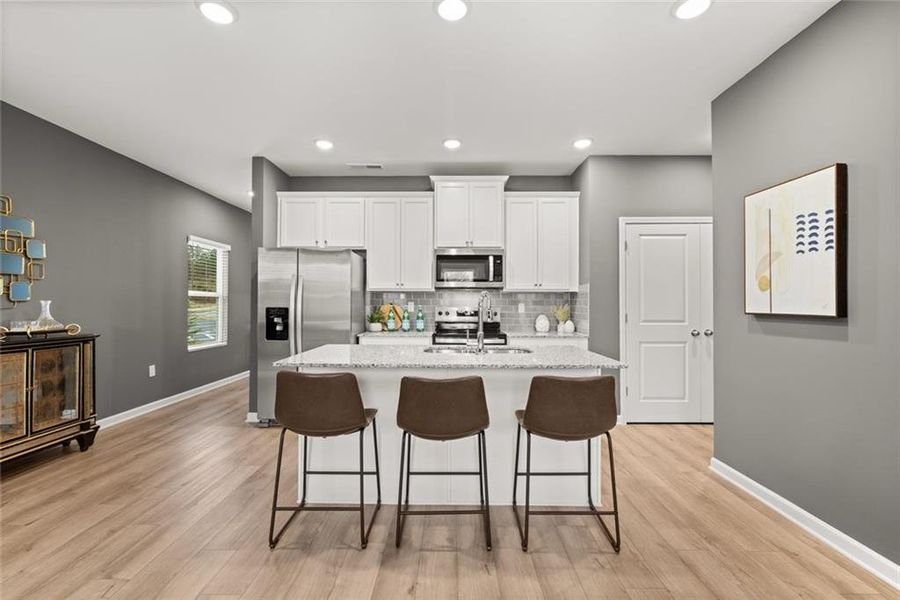 Furnished interior view inside a new home in Reeves Park, Stockbridge (Image 18).