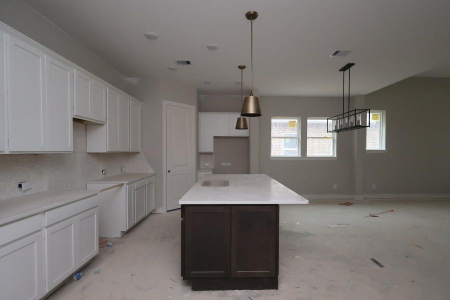 In-progress construction of a new home in The Woodlands Hills - Reserve Collection, Willis, TX (Image 9). In-progress construction of a new home in The Woodlands Hills - Reserve Collection, Willis, TX (Image 9).