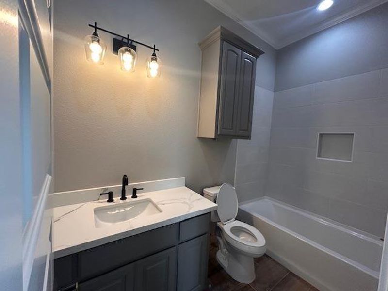 Furnished interior view inside a new home in , Lumberton (Image 7).