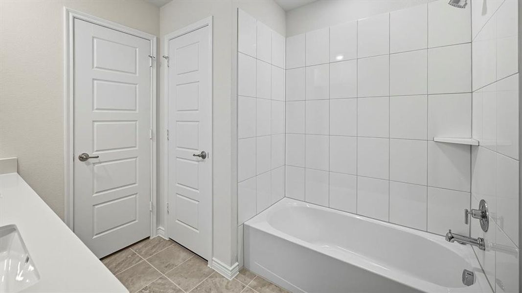 Furnished interior view inside a new home in Silverado, Aubrey (Image 4).