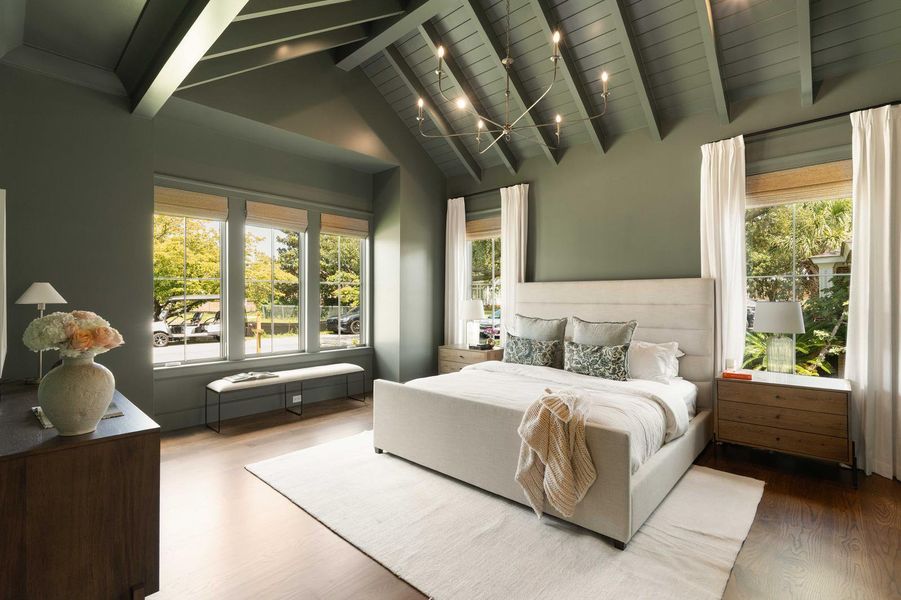 Furnished interior view inside a new home in , Mount Pleasant (Image 31).