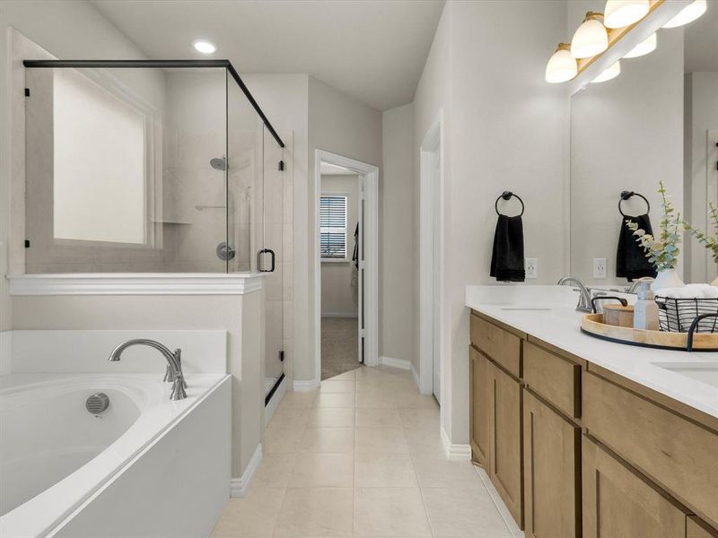 Furnished interior view inside a new home in Regent Park, Springtown (Image 26).