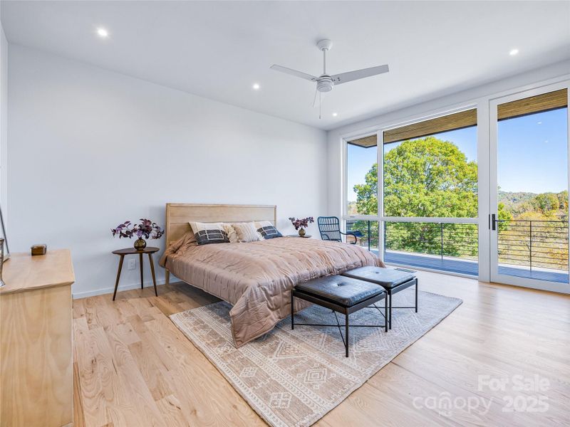 Furnished interior view inside a new home in , Asheville (Image 11).