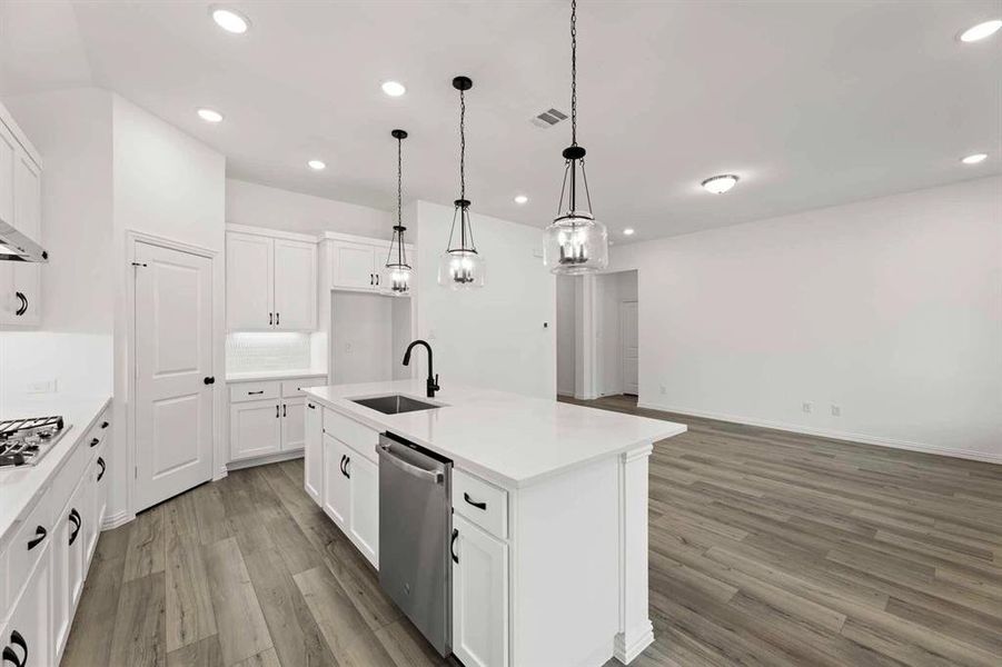 Furnished interior view inside a new home in Brookshire at Legacy Hills, Celina (Image 11).