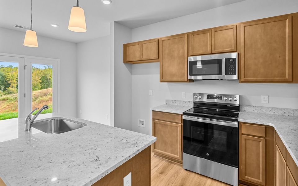 Furnished interior view inside a new home in Bell West, Kernersville (Image 11).