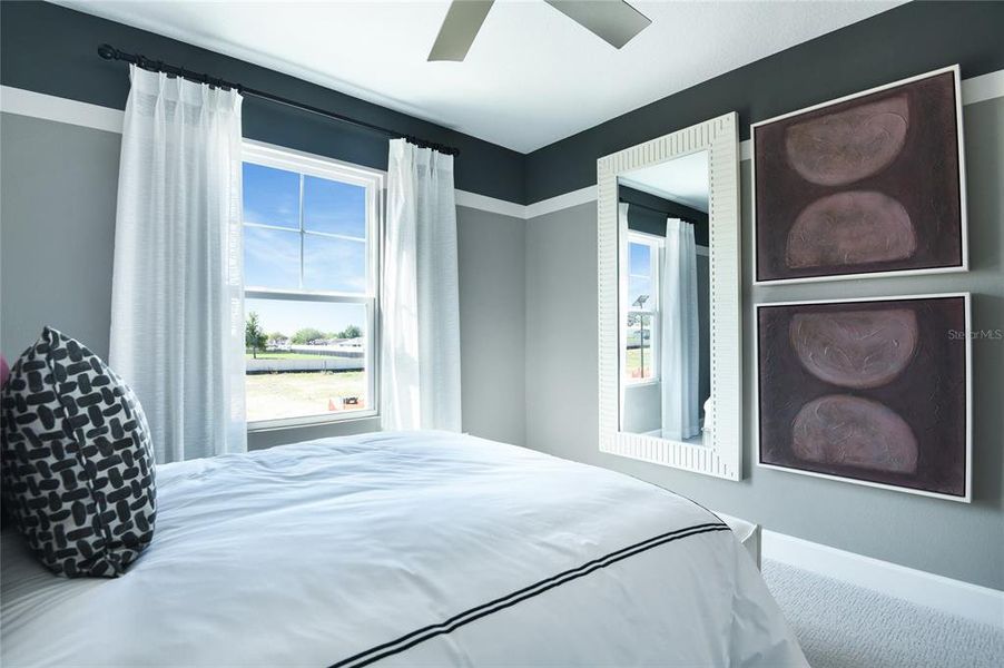 Furnished interior view inside a new home in Seaport Village, Tavares (Image 18). Furnished interior view inside a new home in Seaport Village, Tavares (Image 18).