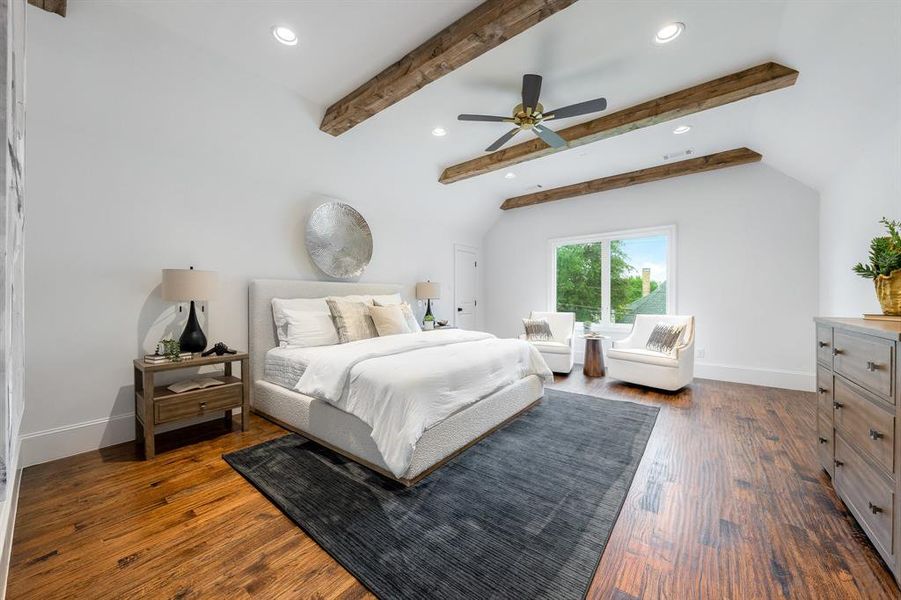 Furnished interior view inside a new home in , University Park (Image 37).