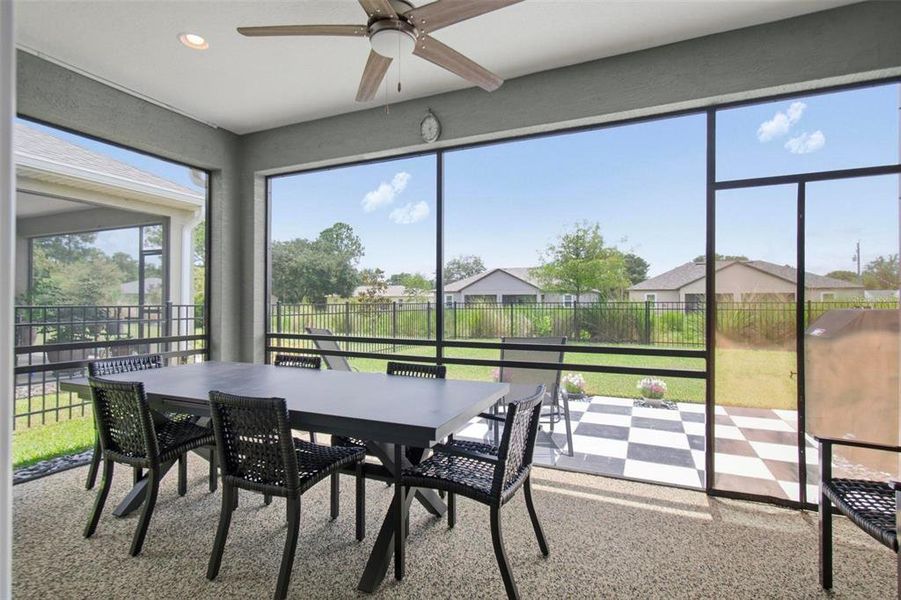Exterior details and patio area of a home in , Palm Coast (Image 3).