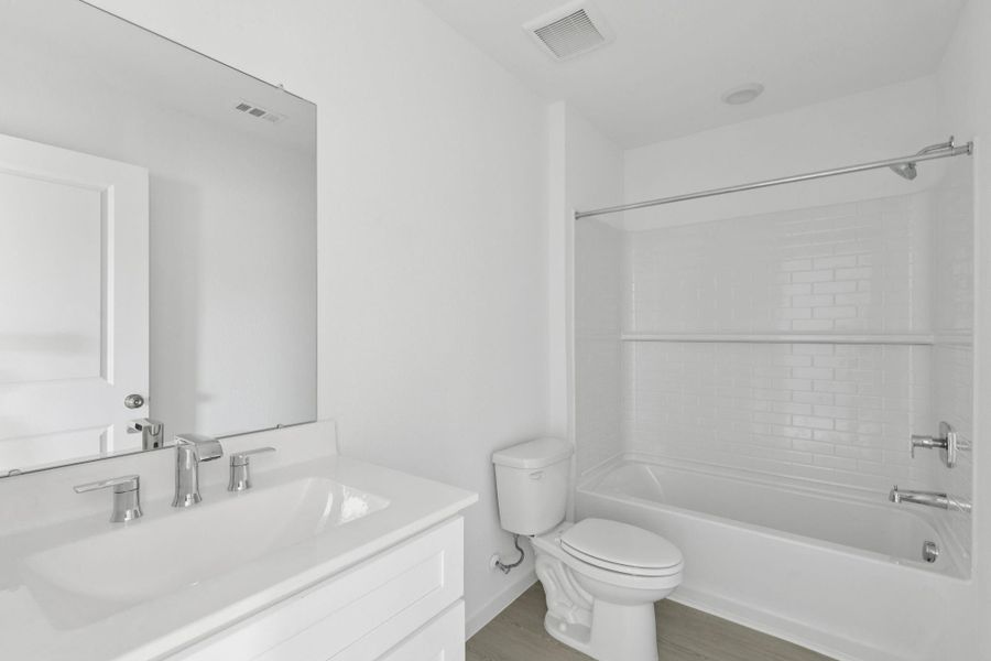 Furnished interior view inside a new home in Montgomery Bend, Montgomery (Image 4).