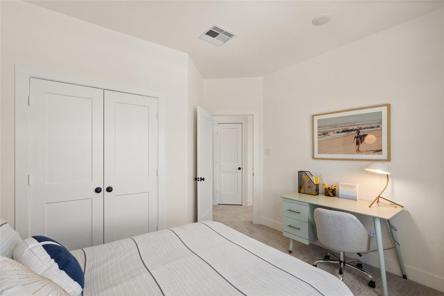 Furnished interior view inside a new home in Elyson, Katy (Image 8).